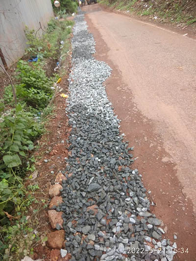 Road repair works undertaken