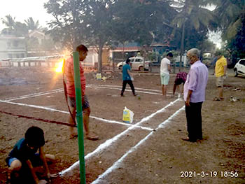 Bharatnagar gets a badminton court