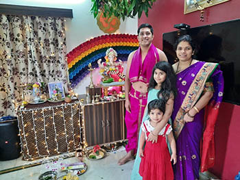 Ganesh Chaturthi celebrated