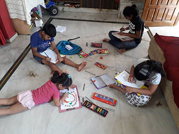 Drawing competition held Drawing competition held