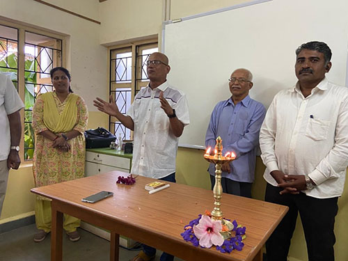 Inauguration of Konkani Speaking Classes.