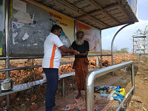 Poor were fed Poor were fed