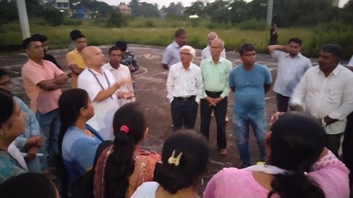 Felicitation of Mukund R Naik