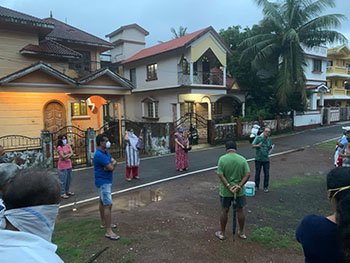 Installation of transformer