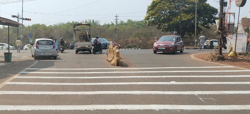 Speed Breaker Installed