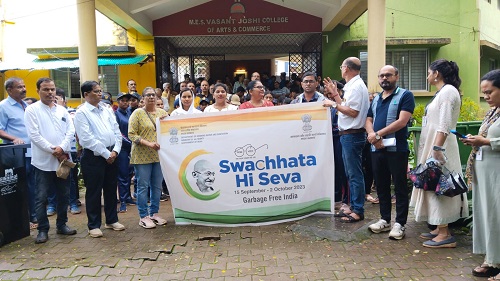 'Swachhata Hi Seva' program was conducted with much enthusiasm.