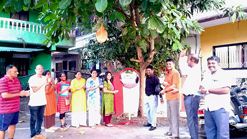 More traffic mirrors installed More traffic mirrors installed