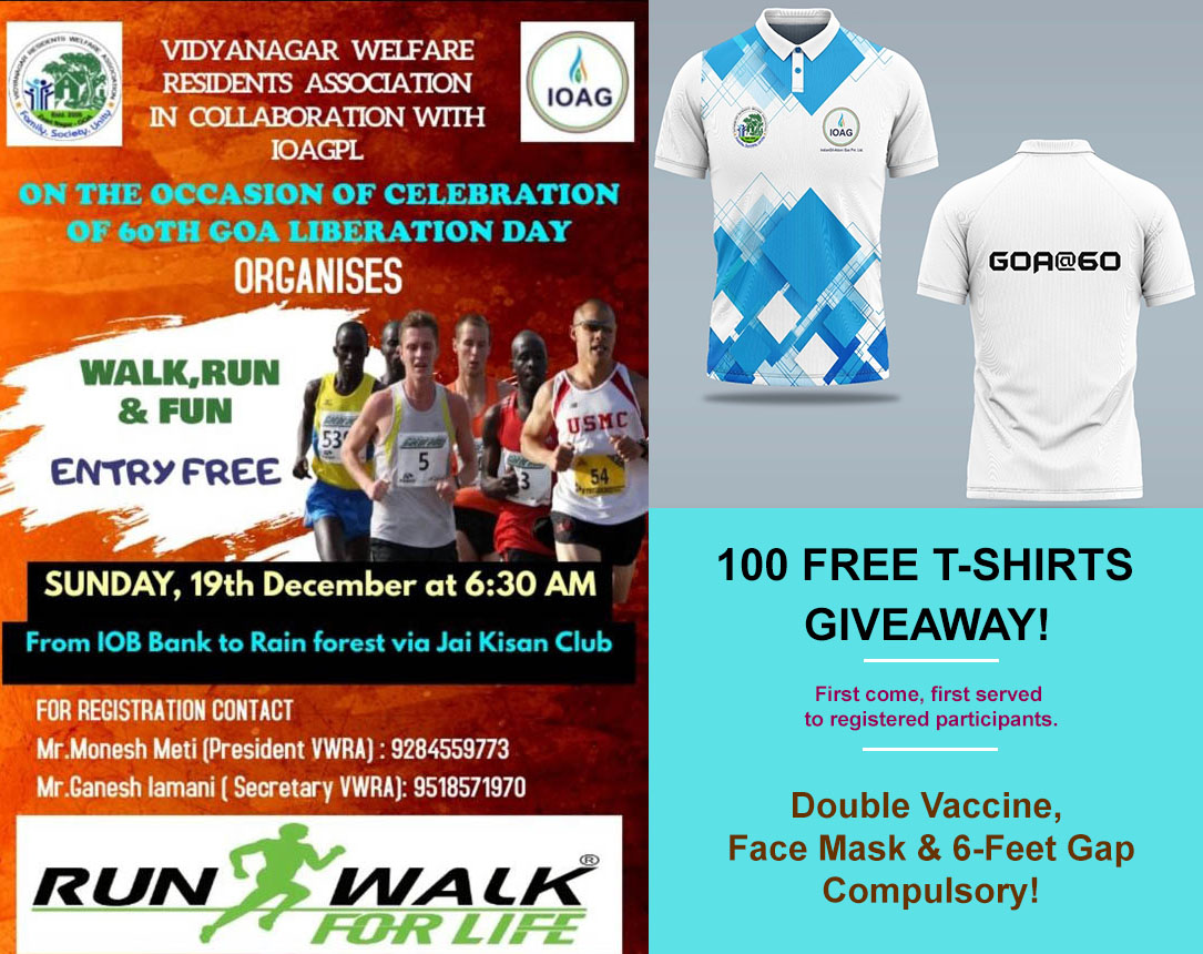 Goa's 60th liberation day program Goa's 60th liberation day program