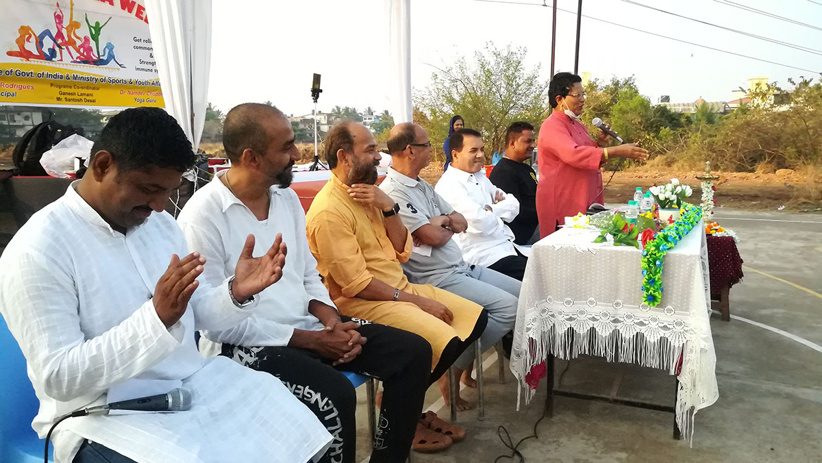 Principal Nelly Rodrigues gave an excellent speech.